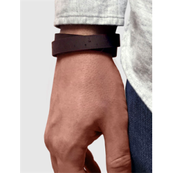 WRIST RULER - Armbnd/Mlbnd - Mrk Brun